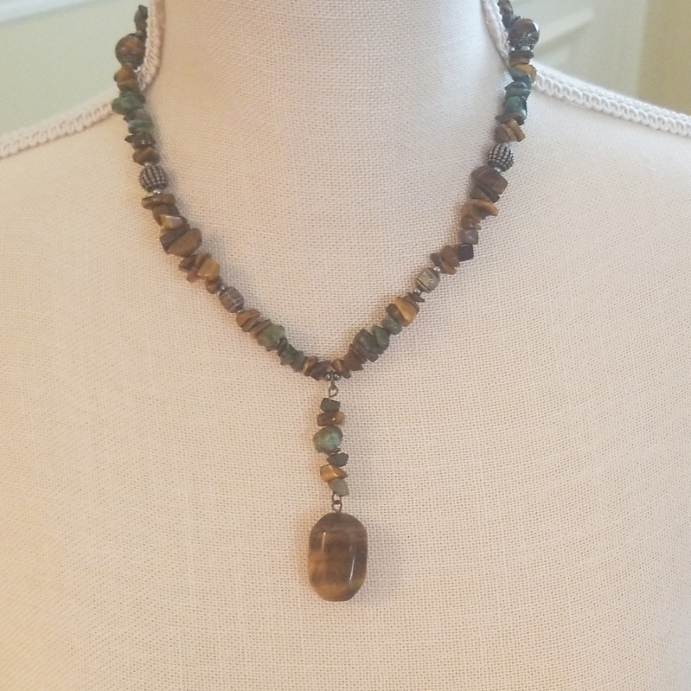 Tiger eye necklace